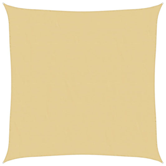 Stínicí Plachta 3,6 X 3,6 M 100% Polyester Oxford Písková