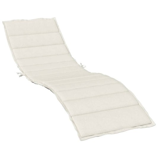 Poduška Na Lehátko Krémová Melanž Textil