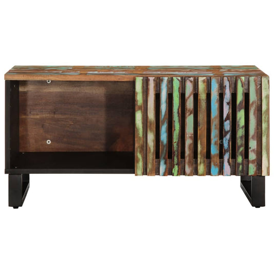 Konferenční Stolek 80 X 51 X 40 Cm Masivní Akáciové Dřevo