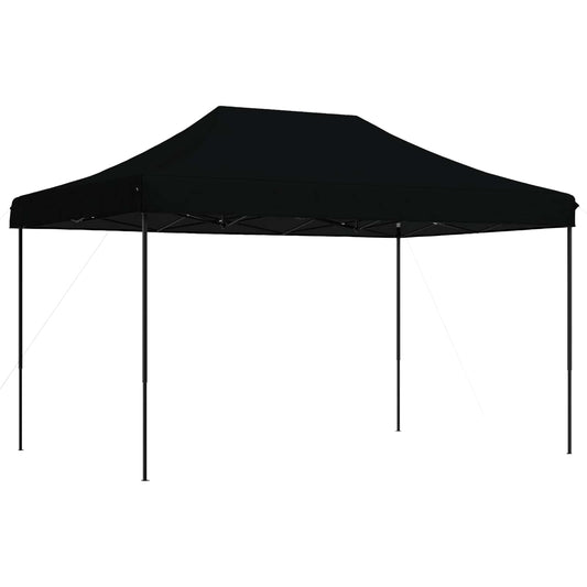 Skládací Party Stan Pop-Up Černý 440 X 292 X 315 Cm