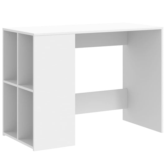 Psací Stůl Bílý 102 X 50 X 75 Cm Kompozitní Dřevo
