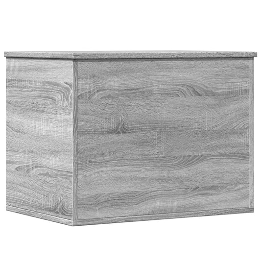 Úložný Box Šedý Sonoma 60 X 42 X 46 Cm Kompozitní Dřevo