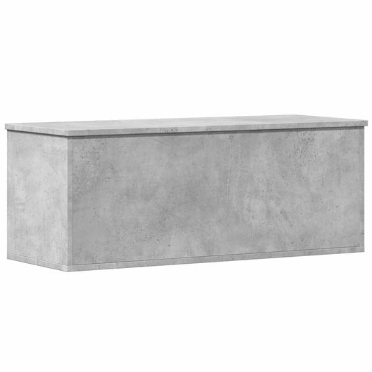 Úložný Regál Betonově Šedý 90 X 35 X 35 Cm Kompozitní Dřevo