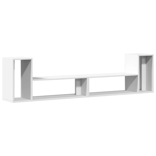 Tv Skříňky 2 Ks Bílé 100 X 30 X 50 Cm Kompozitní Dřevo