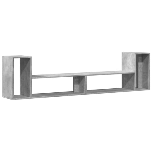 Tv Skříňky 2 Ks Betonově Šedé 100 X 30 X 50 Cm Kompozitní Dřevo
