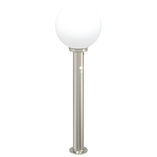 Sloupkové Svítidlo Se Senzorem 80 Cm Nerezová Ocel Ip44