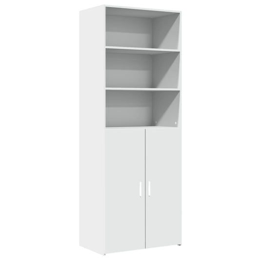 Skříň Highboard 70 X 42,5 X 185 Cm Kompozitní Dřevo