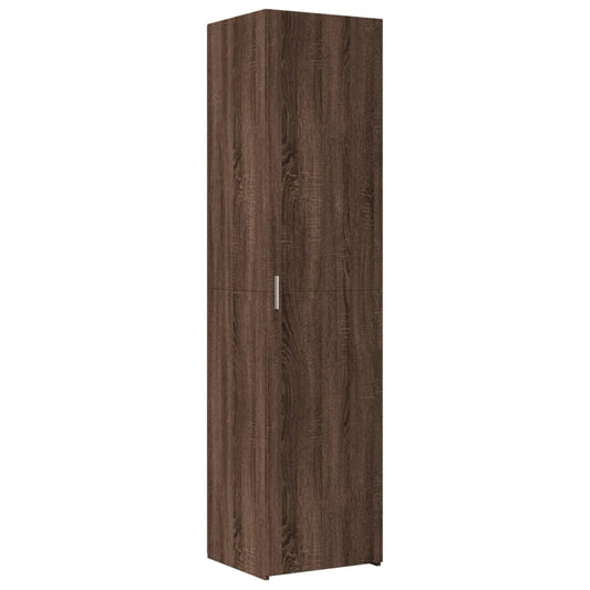 Skříň Highboard 45 X 42,5 X 185 Cm Kompozitní Dřevo