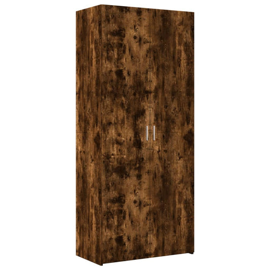 Skříň Highboard 80 X 42,5 X 185 Cm Kompozitní Dřevo