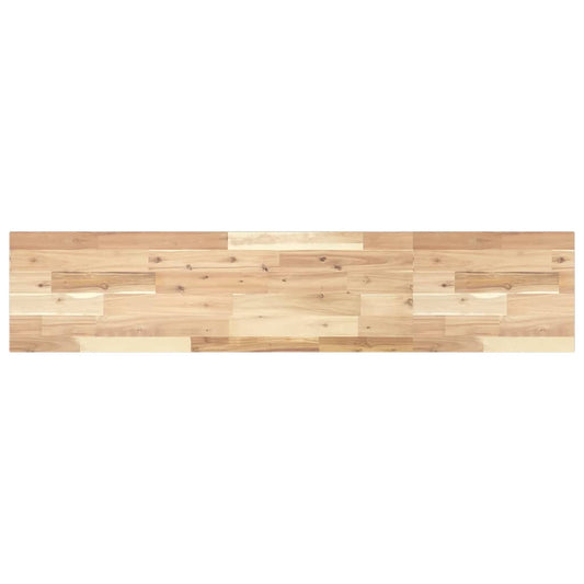 Stolní Deska 120 X 30 X 2 Cm Obdélníková Masivní Akáciové Dřevo