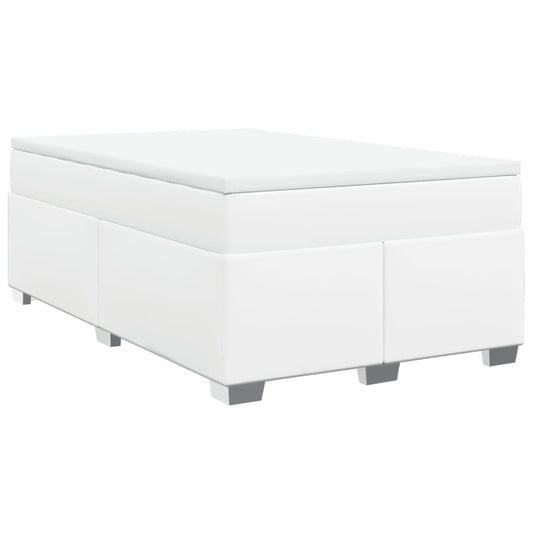 Box Spring Postel S Matrací Umělá Kůže