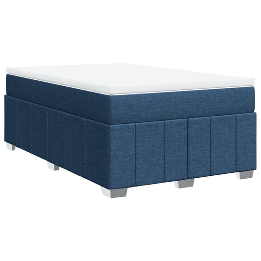 Box Spring Postel S Matrací Černá Textil