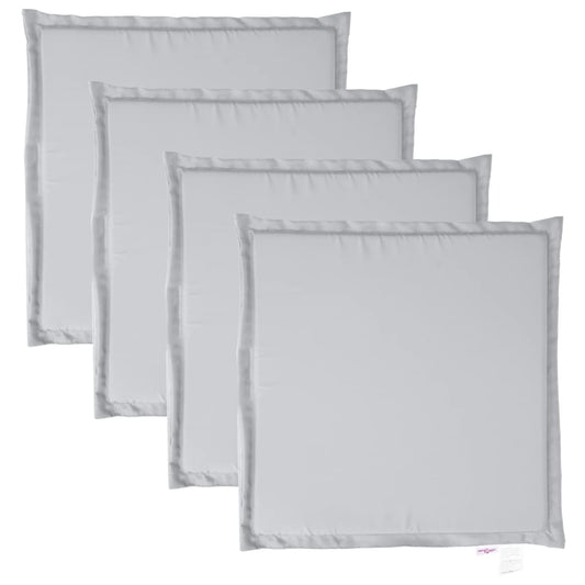 Podsedáky Na Zahradní Nábytek 4 Ks Šedé 45X45X2 Cm Čtvercové