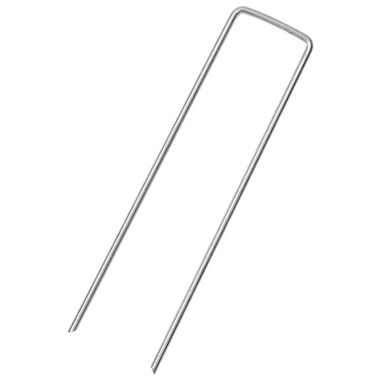 Zemní Kolíky Tvaru U 25 Ks 15 X 3,5 Cm Pozinkovaná Ocel