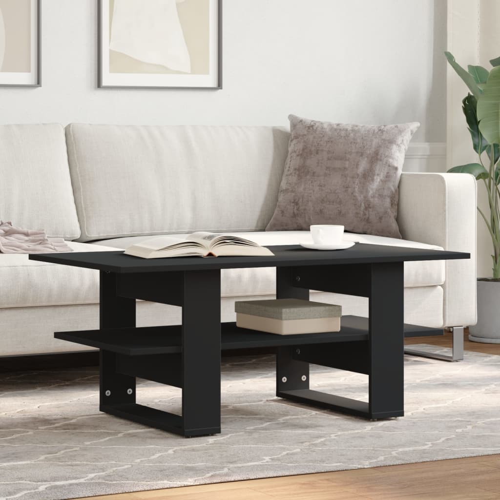 Konferenční Stolek Betonově Šedý 102X55X42 Cm Kompozitní Dřevo