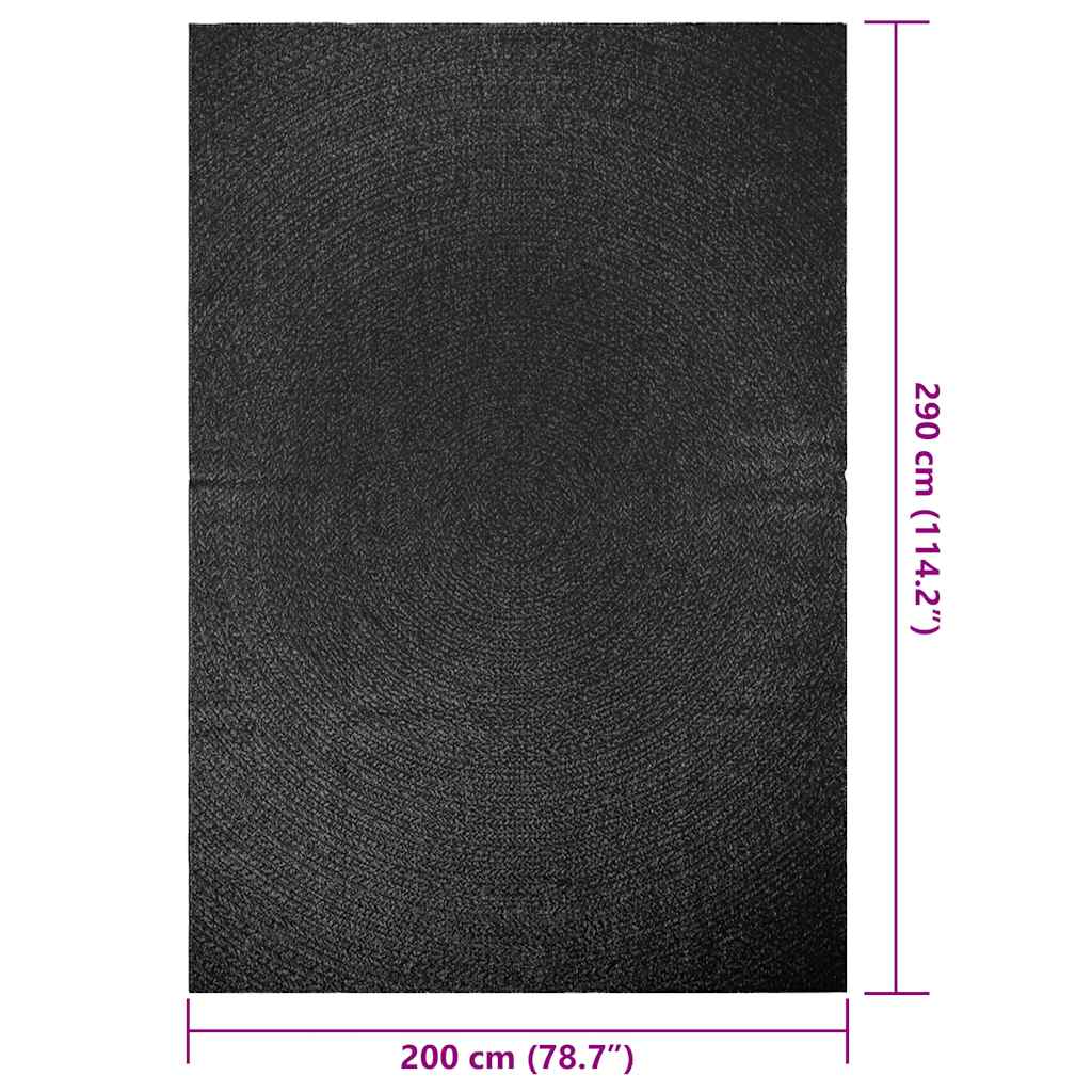 Koberec Zizur 200X290 Cm Jutový Vzhled Interiér I Exteriér