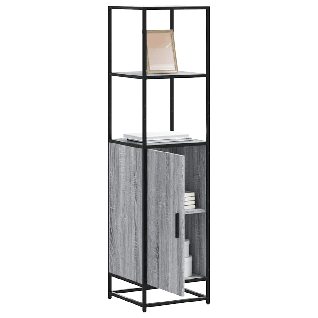 Skříň Highboard 35,5X35X139 Cm Kompozit A Kov