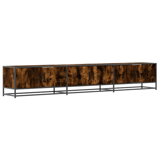 Tv Skříňka Kouřový Dub 240 X 35 X 41 Cm Kompozitní Dřevo