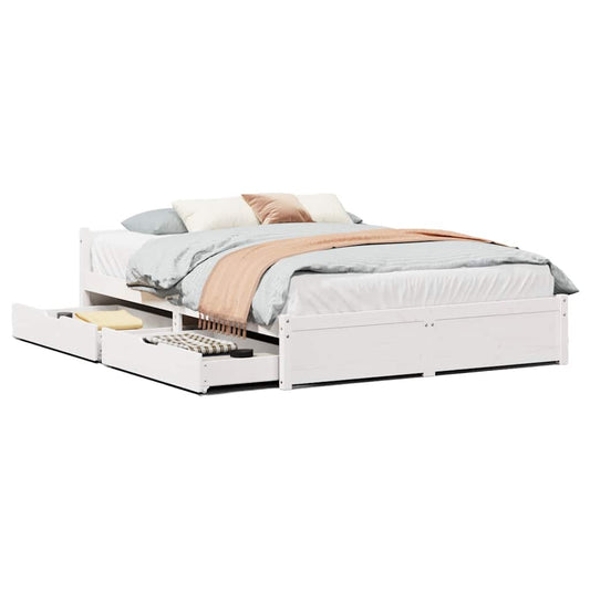 Postel Bez Matrace Masivní Borovice