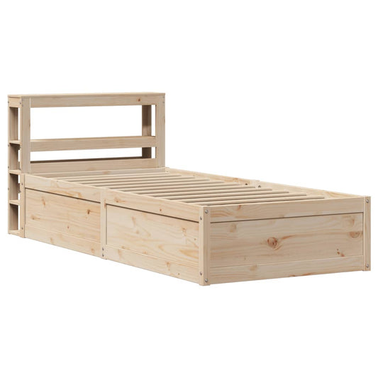 Rám Postele S Čelem Masivní Borovice