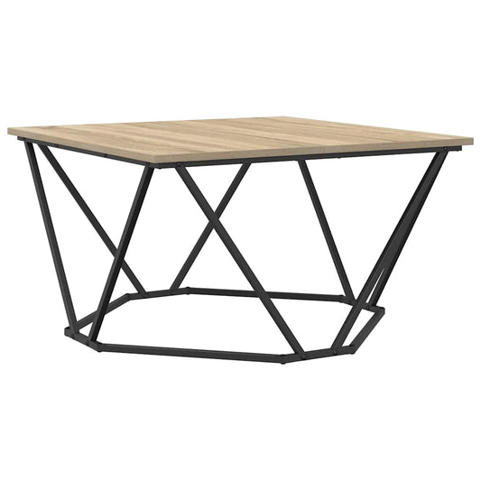 Konferenční Stolek Sonoma Dub 80 X 80 X 45 Cm