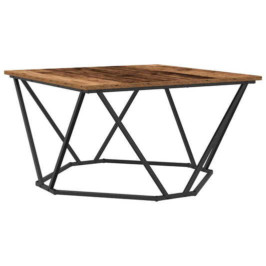 Konferenční Stolek Staré Dřevo 80 X 80 X 45 Cm