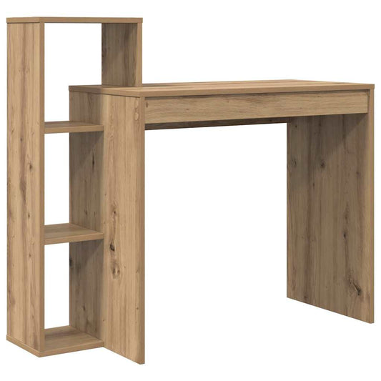 Stůl Artisanový Dub Kompozitní Dřevo 100 X 40 X 90 Cm