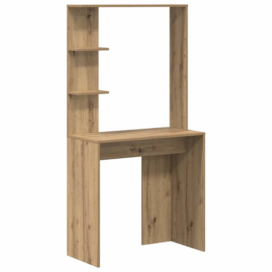 Stůl Artisanový Dub Kompozitní Dřevo 78,5 X 37 X 154,5 Cm