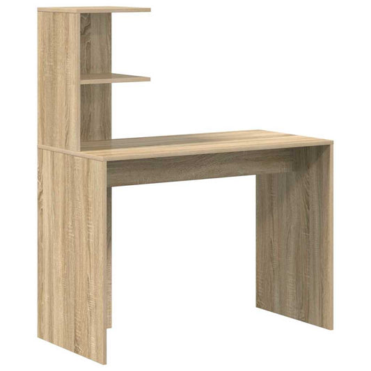 Stůl Sonoma Dub Kompozitní Dřevo 102 X 50 X 124 Cm