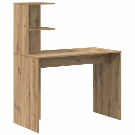 Stůl Artisanový Dub Kompozitní Dřevo 102 X 50 X 124 Cm