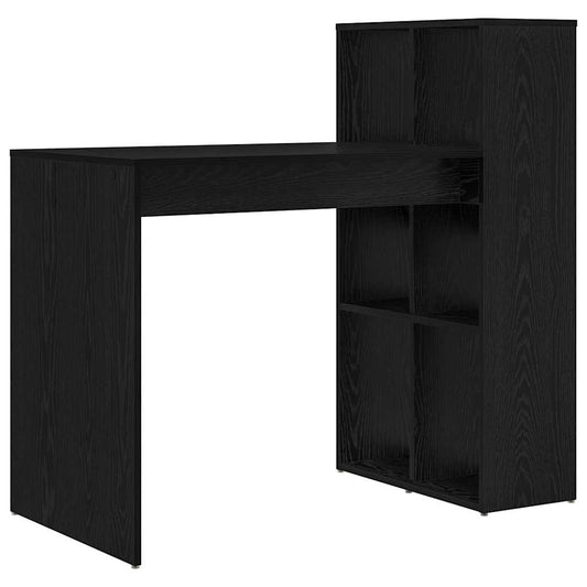 Stůl Černý Dub Kompozitní Dřevo 108 X 55 X 103.5 Cm