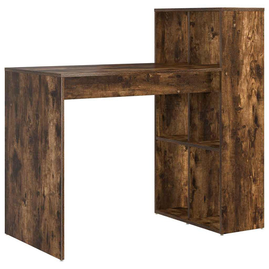 Stůl Kouřový Dub Kompozitní Dřevo 108 X 55 X 103.5 Cm