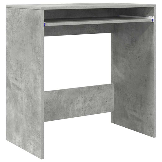 Stůl Betonově Šedá Kompozitní Dřevo 77,5 X 43 X 79 Cm