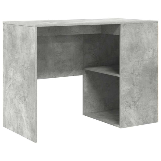 Stůl Betonově Šedá Kompozitní Dřevo 102 X 50 X 75 Cm