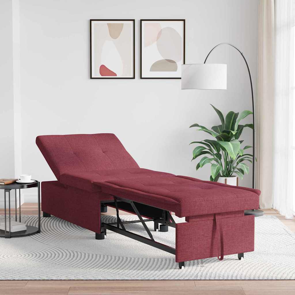 Vysouvací Pohovka 194 X 50 X 82 Cm Textil