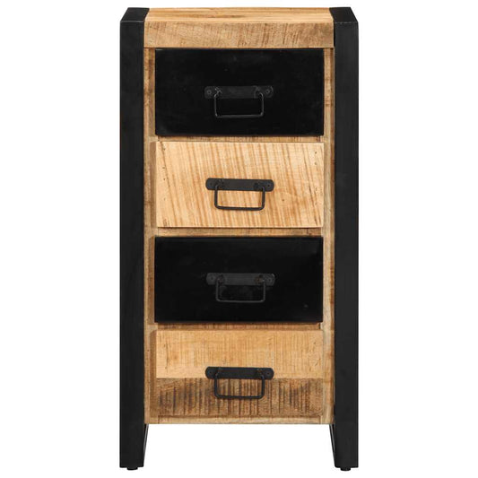 Noční Stolek 40X40X90 Cm Hrubý Mangovník