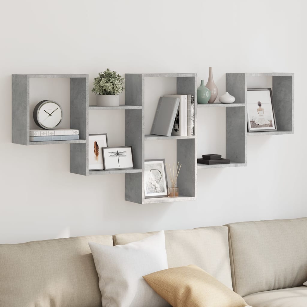Nástěnná Police Old Wood 159 X 18 X 66 Cm Kompozitní Dřevo