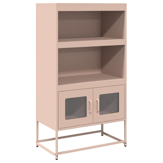 Skříň Highboard 68X39X123 Cm Ocel