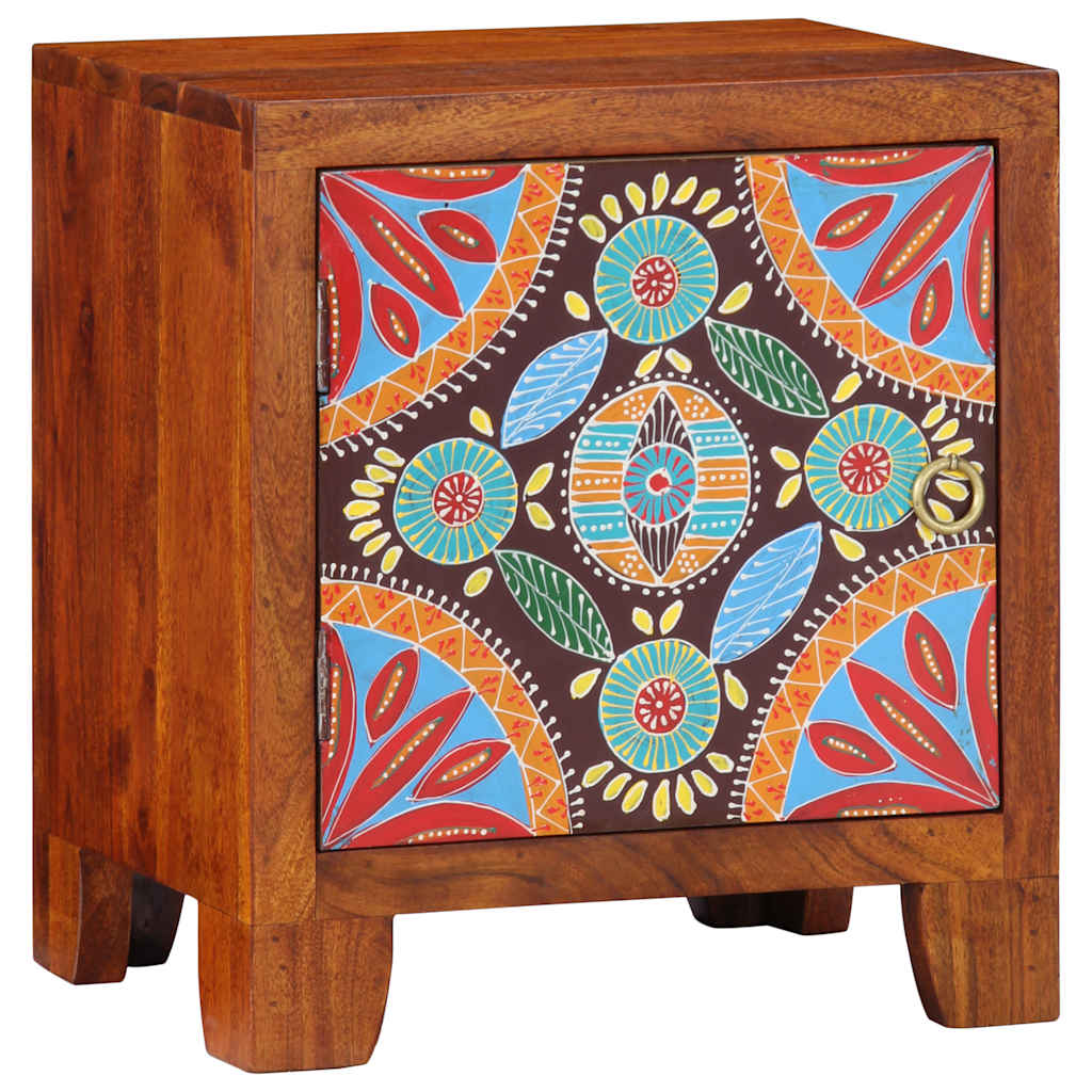 Noční Stolky 2 Ks 40X30X45 Cm Masivní Akáciové Dřevo