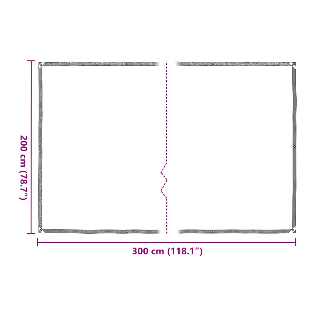 Kryt Na Rostliny S Oky 2X3 M Polyethylen