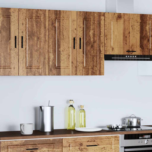 Kuchyňská Nástěnná Skříňka "Porto" Old Wood Kompozitní Dřevo Staré Dřevo