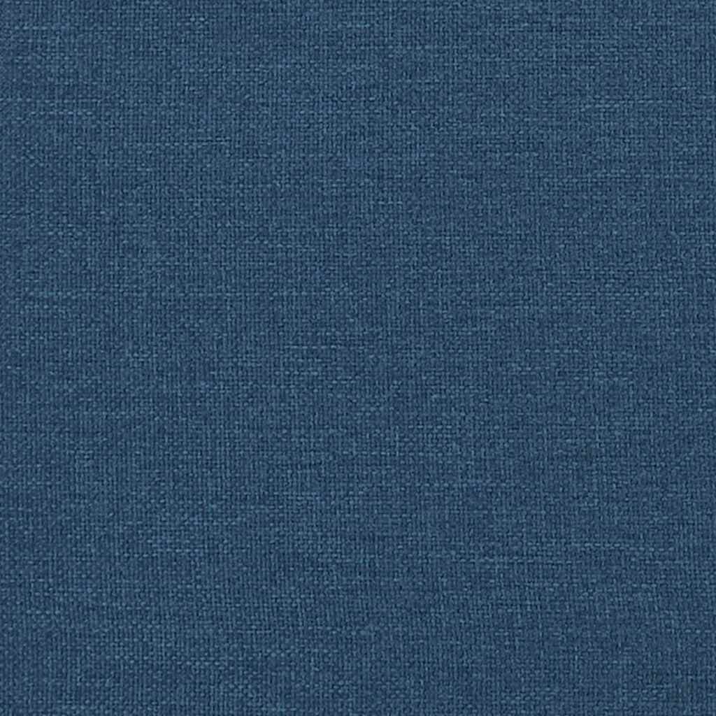 Rám Postele Bez Matrací Modrá 80X200 Cm Textil