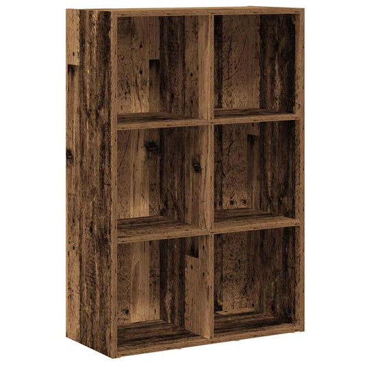 Knihovna/Příborník Staré Dřevo 66 X 30 X 98 Cm Kompozitní Dřevo