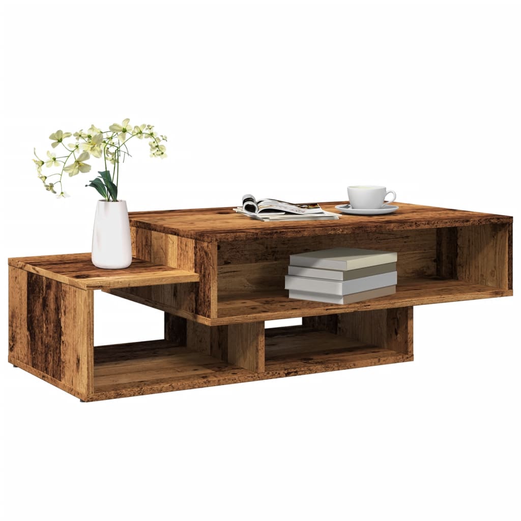 Konferenční Stolek Šedý Sonoma 105X55X32 Cm Kompozitní Dřevo