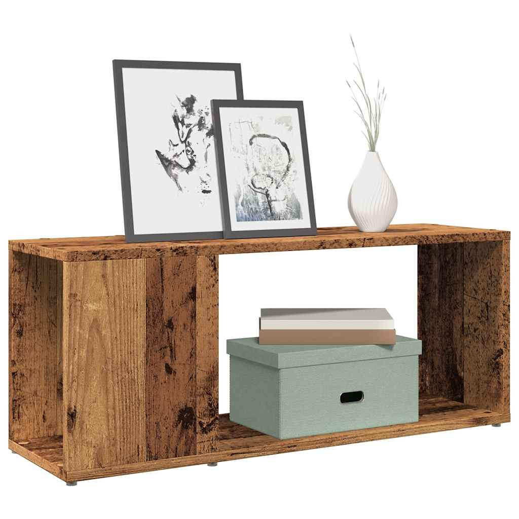 Tv Stolek Bílý 80 X 24 X 32 Cm Kompozitní Dřevo