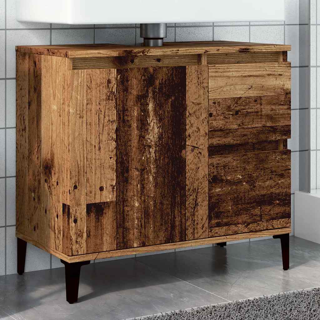 Koupelnová Skříňka 65 X 33 X 60 Cm Kompozitní Dřevo