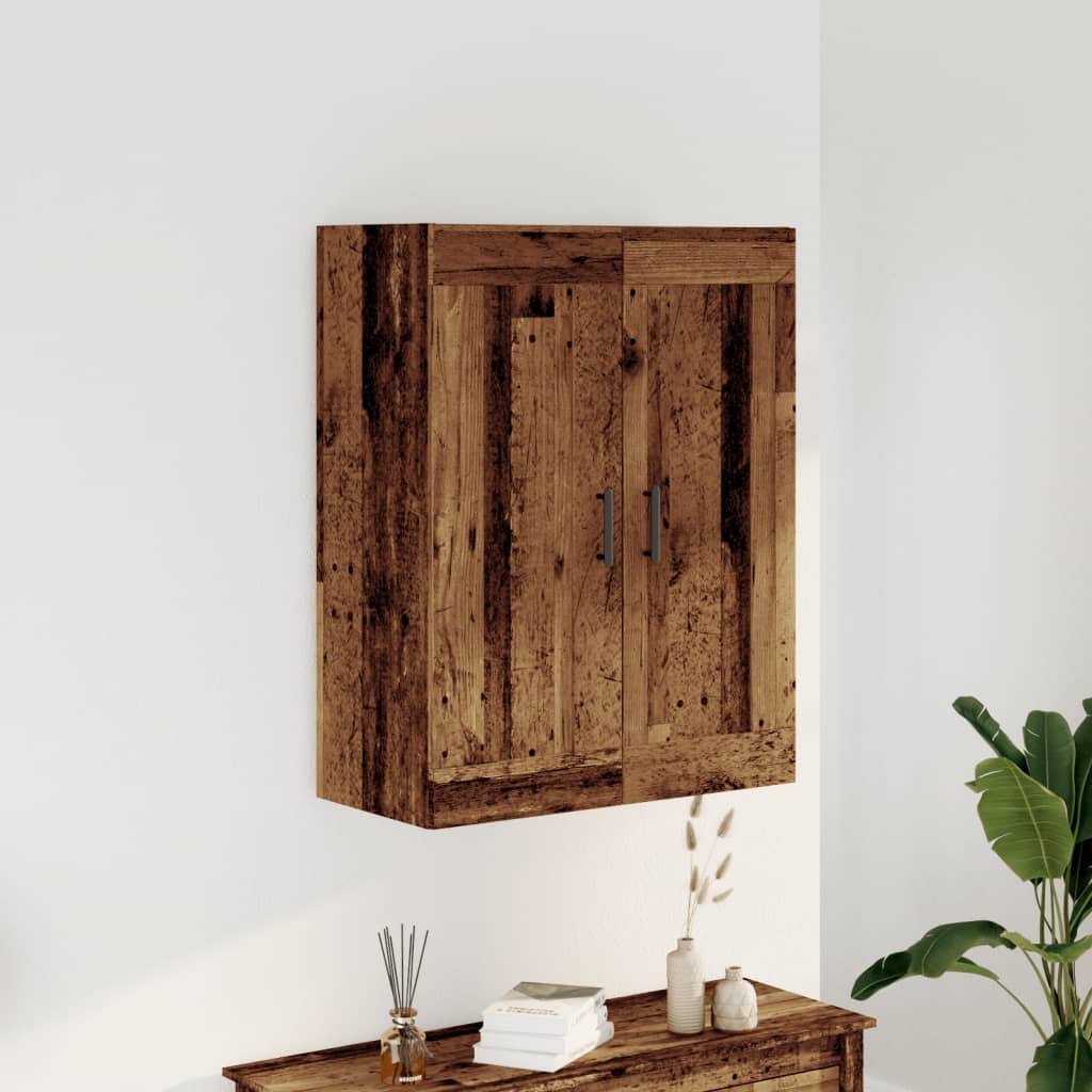 Nástěnná Skříňka Betonově Šedá 69,5X34X90 Cm Kompozitní Dřevo