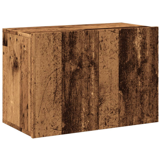 Tv Skříňka Nástěnná Old Wood 60 X 30 X 41 Cm