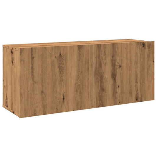 Tv Skříňka Nástěnná Dub Artisan 100 X 30 X 41 Cm