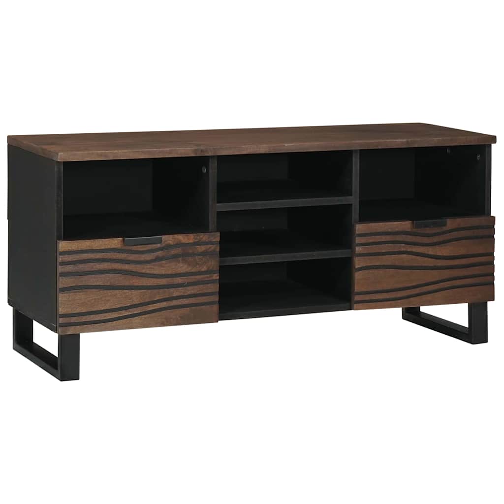 Tv Jednotky 100 X 33 X 46 Cm Hnědá Kompozitní Dřevo